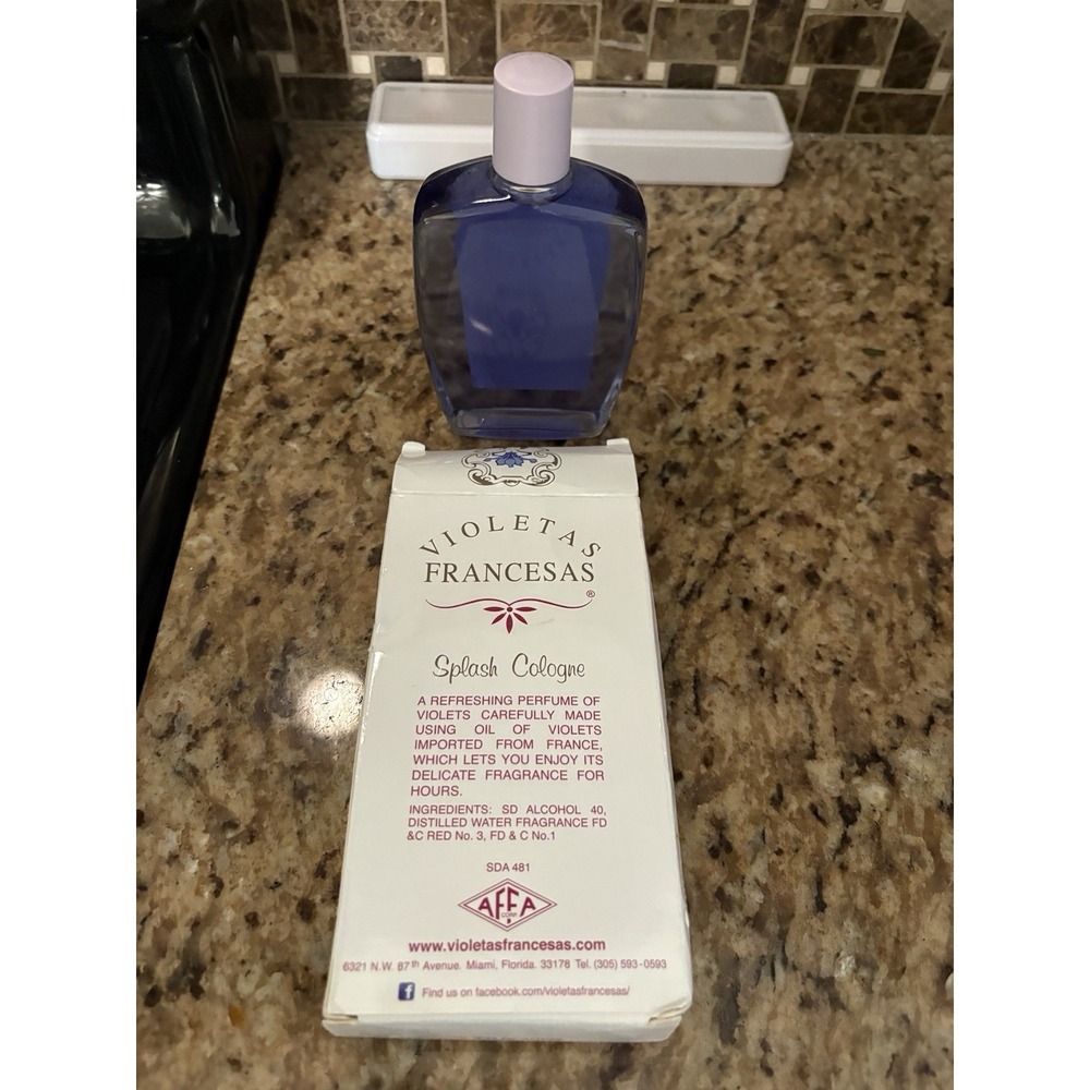 Violetas Francesas Splash Cologne for Children  Adults 5oz‎ Violet  French Scent - Picture 5 of 5